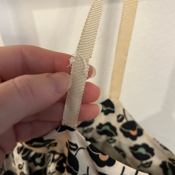 Marc by Marc Jacobs floral key hole frilly ruffle spaghetti strap dress - Picture 6 of 7